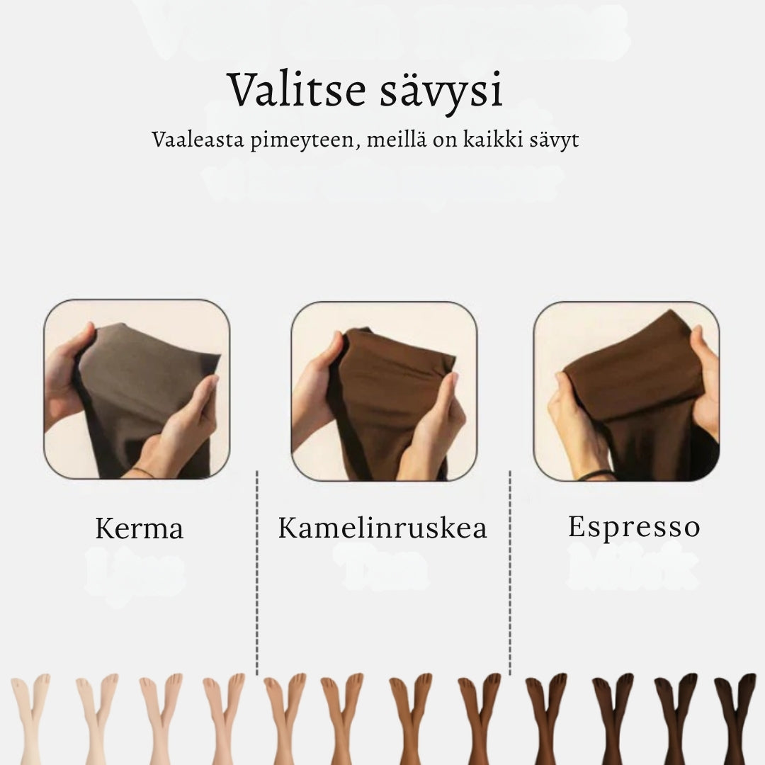 LumiSoft Fleece-Leggings – Tyylikkään lämmin ilman paksuja kerroksia