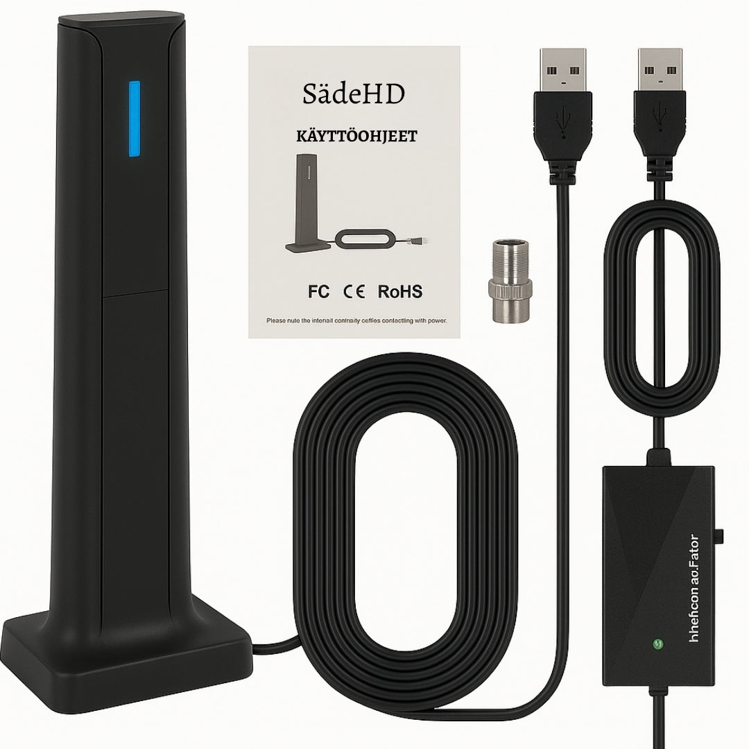 SädeHD – Langaton antenni, joka tuo ilmaiskanavat teräväpiirtona